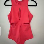 Vestique  NWT Coral Cutout Sleeveless Bodysuit Photo 1