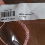 14K Rose Gold over Sterling Silver Boho Cord Bracelet Photo 9