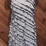 Alfani ruffle stretchy pullover sleeveless mini dress scoop neck medium Photo 0