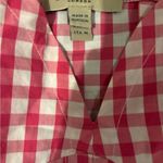 Burberry London Pink Checkered Tank Top Size 12 Photo 3