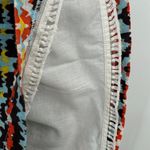 Anthropologie  Porridge multi color boho Aztec print mini skirt lined size 2 Photo 3