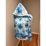 Generation Love Puff Sleeve Tie Dye Blue Hoodie size XS Photo 4