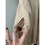 Free People Pants Women's Small Beige Wide Leg Beachy Coastal Neutral Lagenlook Photo 2