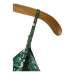 Cider Shirt Women Small Green V Neck Aztec Tassel Crop Top NWT Hippie Boho Photo 4