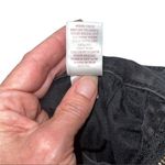 SO  Black Stretch Denim Jean Shortie Shorts High Rise Waist Distressed Size 0 Photo 4