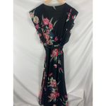 City Chic Misty Floral Maxi Dress Black Size 16 Photo 7