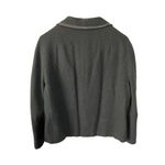 Vintage Frank Gallant Vintage Black Wool Cropped Jacket W/ Satin Trim & Double B Size L Photo 1