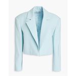 Alice + Olivia  Shan Cropped Blazer Blue Sz 2 NWT Photo 11