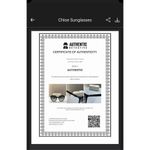 Chloé Chloe Sunglasses Womens Black Frames Dark Lenses Comes Tortoise Style W COA Photo 6