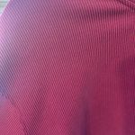 Lululemon Perfectly Oversized Ribbed Crop Crew Magenta Purple Photo 3