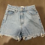 Princess Polly Laurena Mid Wash Denim Shorts Photo 0