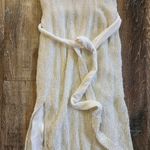 Retrofete Tilly Belted Sequin Chiffon Maxi Dress White Size XS NWT Sleeveless Photo 3