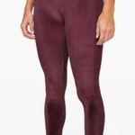 Lululemon wunder lounge high rise tight 28" in velve Photo 1