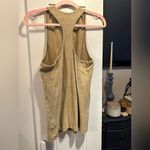 Mustard Seed NWT  Racer Back Tank In Washed Tan Photo 2