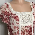 Denim & Supply Ralph Lauren New. Floral semi sheer top. NWOT Photo 4