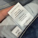 Vervet NWT Lovervet Super High Rise Baggy Wide Plus Size 20W Super Stretch Distressed Photo 2