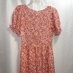 Lost + Wander Sweet Summer Daze Midi Dress Red Floral NWT Size M Photo 6