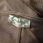 Free People Intimately  Ciao Bella Ruched Top Brown Size M Photo 3