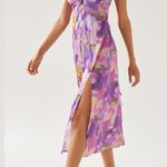 Urban Outfitters Purple First Light Midi Slip Dress NWT M Photo 0