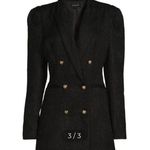 Area Stars Miri Doubled Breasted Blazer Size L Black Size L Photo 2