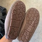 UGG  Women’s Sz 7 Brown Suede Moccasin Slippers Photo 7