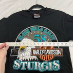 Harley Davidson Sturgis Motorcycle Rally Shirt 1998 Vintage 58th T-shirt Sz S Photo 6