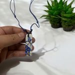 Beautiful Handcrafted‎ Blue/White Porcelain Pendant Necklace Retro Chinese Style White Photo 4