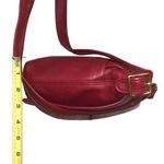 Coach Vintage COMPANION Red Gloved Tanned Turn Lock Crossbody Bag USA 9715 Photo 7