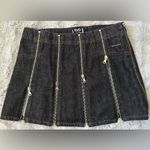 Dolce & Gabbana D&G Vintage Denim Zip Mini Skirt size 28/42 Photo 3