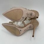 Jessica Simpson  Pumps Size 5.5 Wavery Clear Studded Wavery Pointed Toe Stiletto Photo 14
