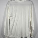 PBJ Sport White Mock Neck Long Sleeve Shirt Heart Flower Embroidery Medium Photo 0