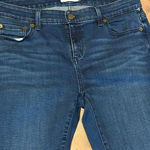 Vineyard Vines  Dark Blue Skinny Jeans High Rise Size 10 30 inseam Photo 2