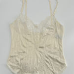 SEARS Vintage Lingerie Cami Womens 32 Union Made Lace Trim Camisole Slip Top Size XS Photo 0