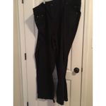 Woman Within  Women's Plus Size 34 Black Jeans Pants Zip Button Pockets Photo 0