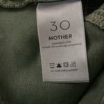 MOTHER Denim The Ruffle Mini Skirt 30 NEW Loden Green Balletcore Boho Preppy Photo 9