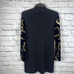 INC International Concepts Women's Gold & Black Sweater Dress Mob Wife Size XL Photo 5