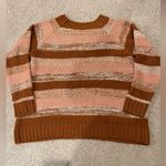 Maurice's  Striped Raglan Chunky CrewNeck Fall Vibes Sweater Photo 8