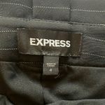 EXPRESS Black Pinstripe Paperbag Skirt Photo 7