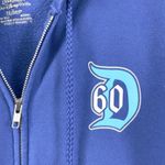 Disneyworld Zip Up Hoodie Sweatshirt Small 60th Anniversary Diamond Mickey Mouse Photo 1