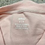 Aerie Blush Pink Long Sleeve Crewneck Thermal Tee T-Shirt Top Small Photo 4