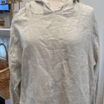 Bryn Walker  linen hooded boxy long sleeve Photo 9