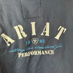 Ariat WOMENS CADENCE HOODIE FLEECE NAVY BLUE ECLYPSE Size Medium Outdoor Active Photo 7