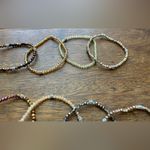 11 piece Beaded Bracelet Set Gold Photo 5