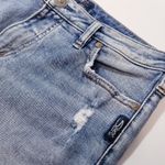 Silver Jeans  Loose Boyfriend Crop Distressed Patchwork Photo 4