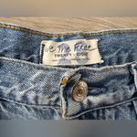 We The Free Free People Denim Blue Distressed Women's Shorts 🩳 Photo 1