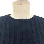 Chloé Chloe Black Exposed Zip Half Sleeve Cashmere Sweater Size XS Photo 1