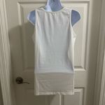 Star Wars Women’s Racerback tank top size Medium black w/ gold metallic graphic White Photo 2