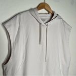 Athleta Sundown Sweatshirt Tank in Magnolia White Photo 2