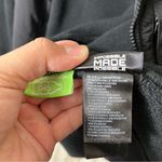 The North Face  Black Fleece Zip Jacket Blue Logo Womens Size Small Photo 4