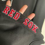 Pro Standard Boston Red Sox Crop Top Sweater Black Size M Photo 2